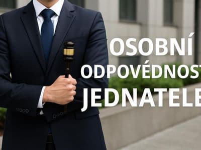 Odpovědnost jednatele: kdy ručíte osobním majetkem